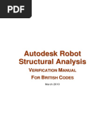 Verification Manual British Codes