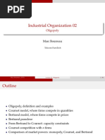 Industrial Organization 02: Oligopoly