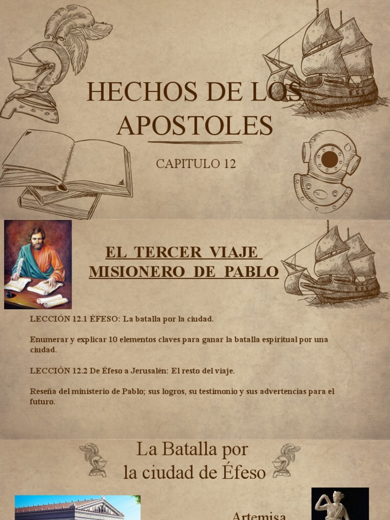 Cap 12 Hechos de Los Apostoles PDF Primera epístola a los corintios Pablo el apóstol