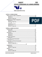 Temario Del Curso de Nivelacion de Matematicas