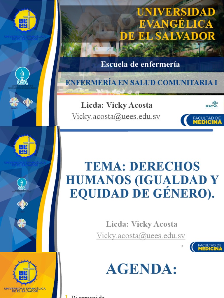 Derechos Humanos y Equidad de Género | PDF | Igualdad de género ...