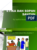 Etika Dan Sopan Santun