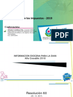 Impuestos 2019