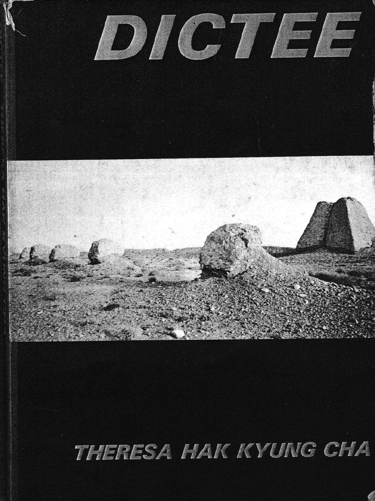 Theresa Hak Kyung Cha DicteeTanam Press (1982) PDF PDF Penance
