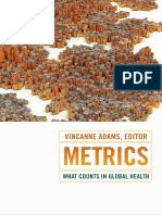 (Critical Global Health _ Evidence, Efficacy, Ethnography) Vincanne Adams - Metrics_ What Counts in Global Health-Duke University Press (2016)