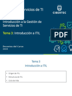Semana 03 - Introducción a ITIL - 2020