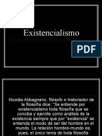La Filosofia Contemporánea - Existencialismo y Filosofia Española