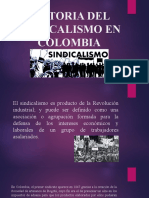 Historia Del Sindicalismo en Colombia