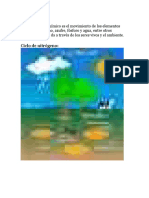 Un Ciclo Biogeoquímico Es El Movimiento de Los Elementos Nitrógeno