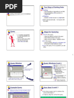 Two Ways of Sorting Data: Getting Information Out of A Database