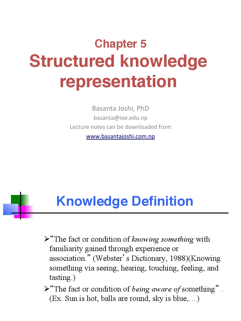 Inheritable Knowledge in AI Systems | PDF | First Order Logic | Logic