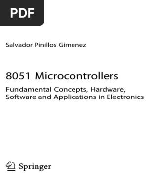 8051 Microcontrollers Fundamental Concepts Hardware Software And Applications In Electronics By Salvador Pinillos Gimenez 18 Logic Gate Computer Memory