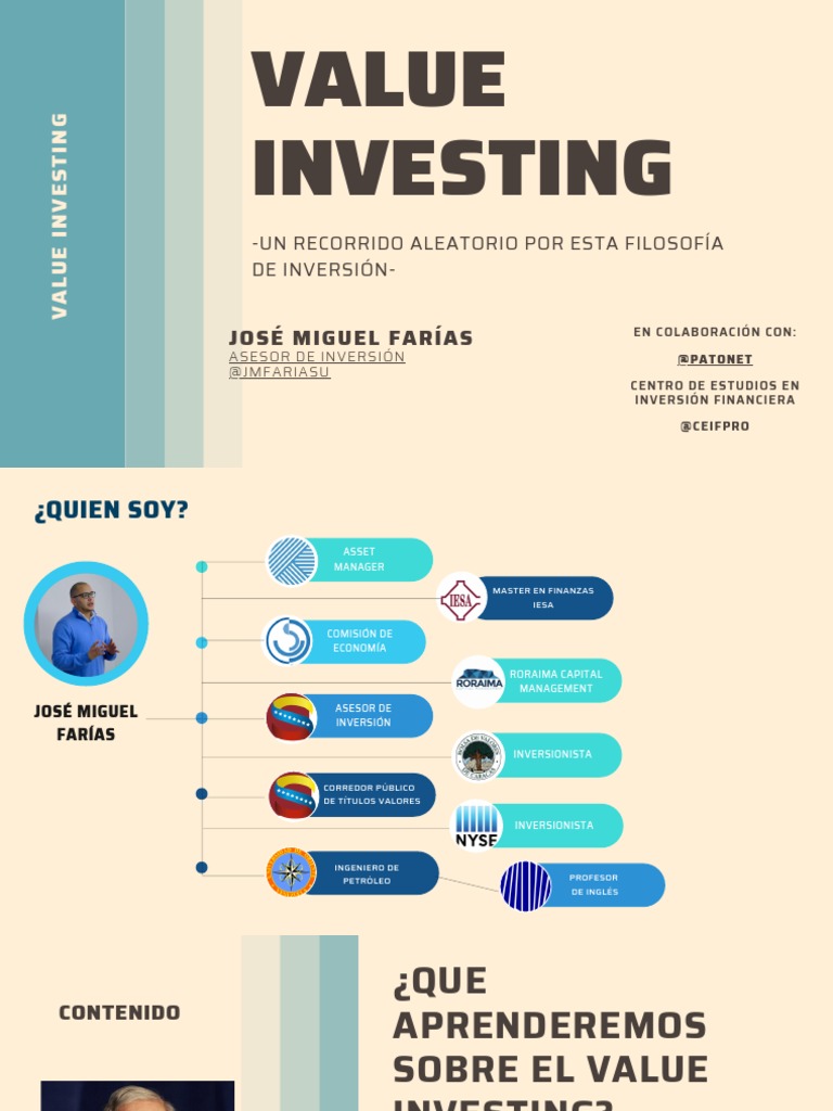 Guía Completa sobre Value Investing | PDF | Inversión de valor ...