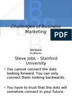 Challenges of Business Marketing: Shrikant Kulkarni