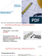 Estructura Del Presupuesto