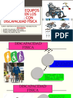 Materiales y Equipos Utilizados en Los Usuarios Con Discapacidad Fisica-Ilp