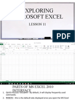Exploring Microsoft Excel Day 1