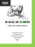 Guía Completa sobre Métodos de Ordeño | PDF | Leche | Vacas