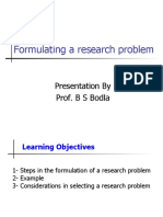 Formulate Research Questions & Problem-Lecture