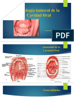 Patología tumoral de la Cavidad Oral