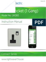 Power Socket (1 Gang) : Instruction Manual