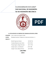 Medios de Comunicacion en El Peru - Texto