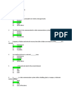 MCQ on data communication fundamentals