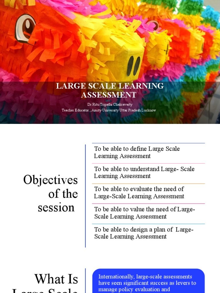 Understanding Large Scale Assessments | PDF | Educational Assessment ...
