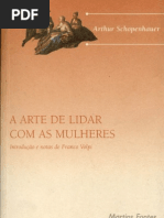 A Arte de Lidar com As Mulheres - Arthur Schopenhauer