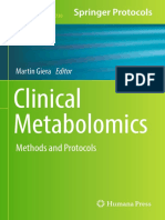 Clinical Metabolomics - Methods and Protocols PDF