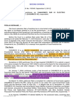 Petitioner Vs Vs Respondent: Second Division