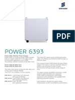 Power 6393: Power 6393, Modular Power Supply