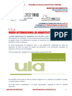 03 Unión Internacional de Arquitectos 11.05.2020