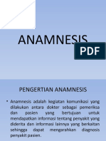 Anamnesis Kinanti
