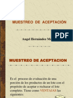 Muestreo de Aceptación