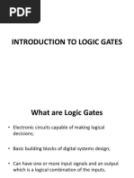 Introduction To Logic Gates