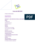 Manual MS-DOS Avanzado (40 Paginas - en Español)