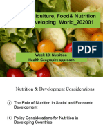 GE202: Agriculture, Food& Nutrition in The Developing World - 202001