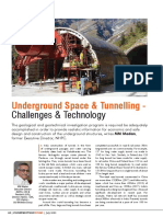 Published Tunnelling Article in Construction Times