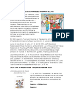 La Ley 2450/2003 otorgó derechos laborales a las trabajadoras del hogar en Bolivia