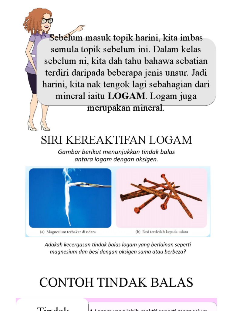 Bab 4 Kereaktifan Logam Pdf