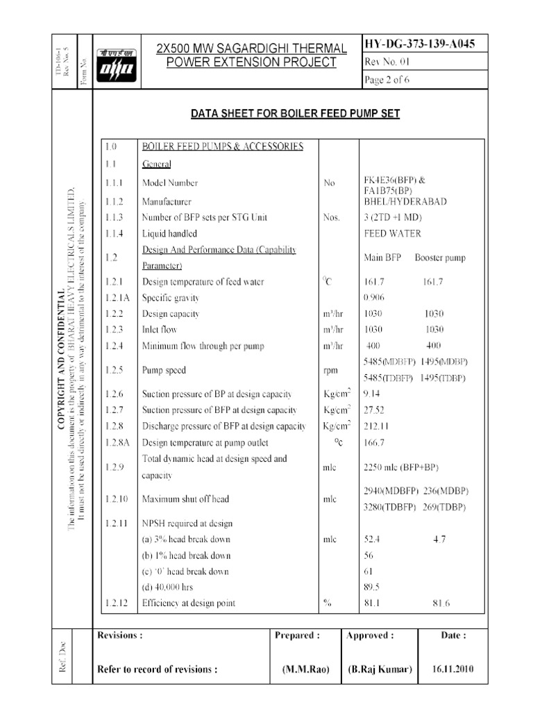 BFP Datasheet PDF PDF