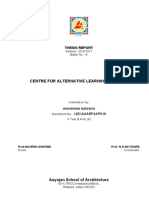 Thesis Report Front Page