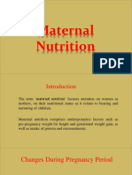 Maternal Nutrition Essentials
