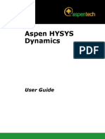 Aspen HYSYS Dynamics User Guide