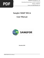 SANGFOR NGAF v8.0.6 User Manual 20190116