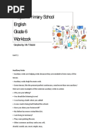 Melpark Primary School English Grade 6 Workbook: Complied By: Ms T.Bodiat