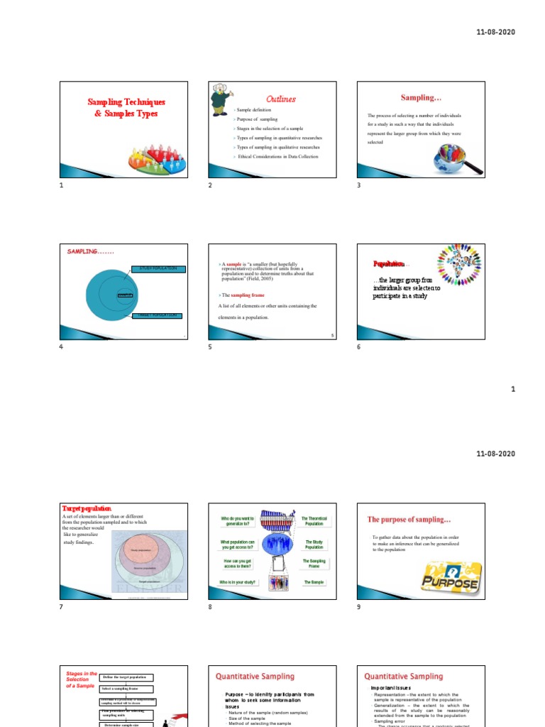 7 (B) Sampling Techniques PDF | PDF | Sampling (Statistics) | Sample ...