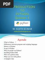 Introductiontopython PDF