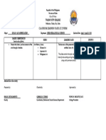 Talisay City College: Classroom Learning Tasks (CLT) Form